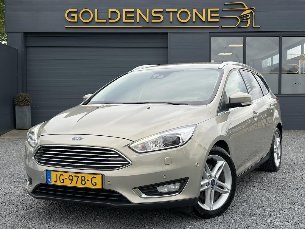Ford Focus Wagon 1.5 Titanium Edition 1e Eigenaar,150pk,Navi,Camera,6 Bak,Stoelverw,Stuurverw,Leder,Lm velgen,Pdc V+A,Elekt.stoelen,Recent beurt gehad,Apk tot 03-2027