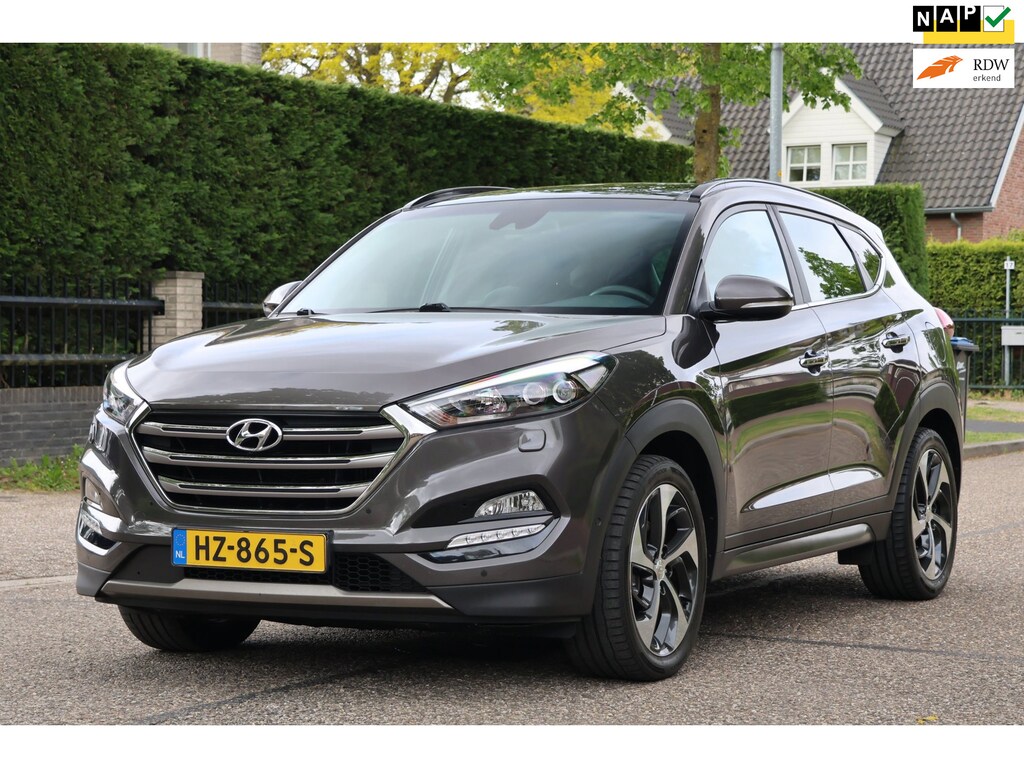 Hyundai Tucson 1.6 T-GDi Premium 4WD | AUTOMAAT | PANO | NAVI | CLIMA | CRUISE | CAMERA | TREKHAAK | MOOIE DEALER ONDEHOUDEN AUTO