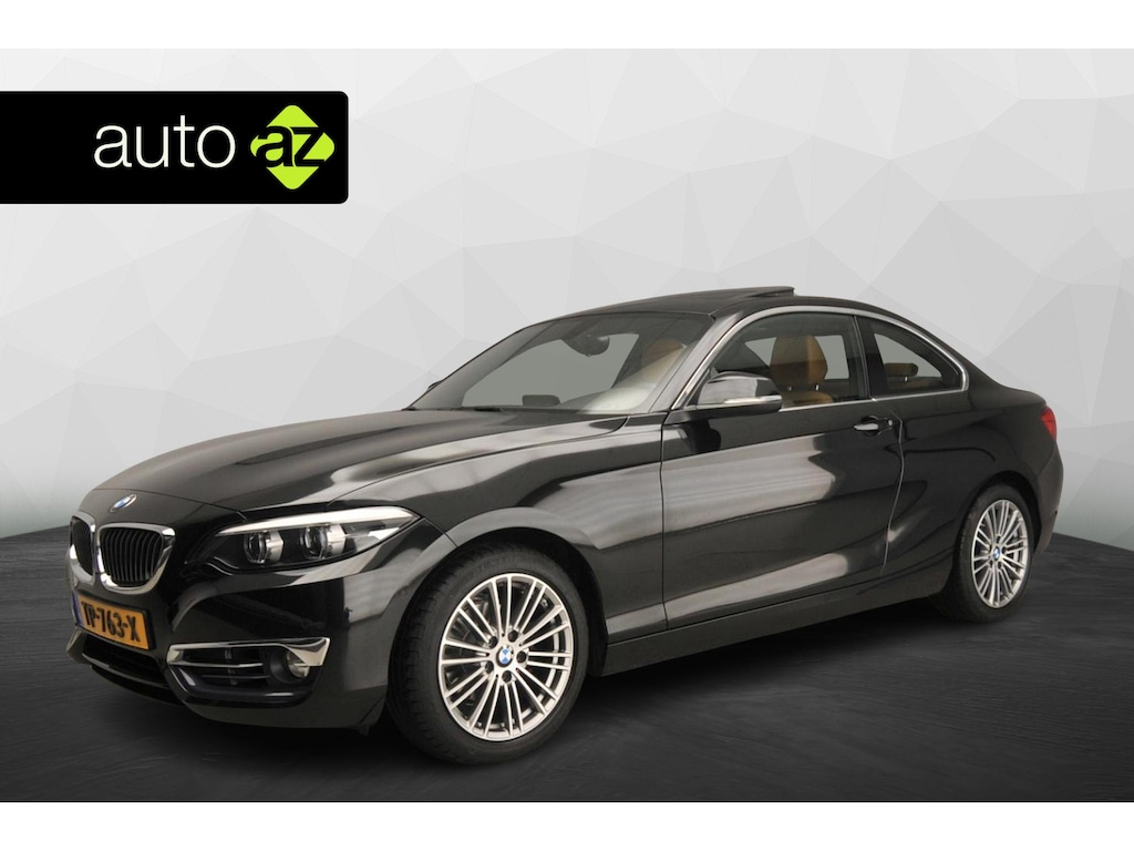 BMW 2-Serie Coupé 218i Automaat / Schuifdak / Leder / Sportstoelen / HIFI / Camera / Park assist / Alu wielen 17 inch