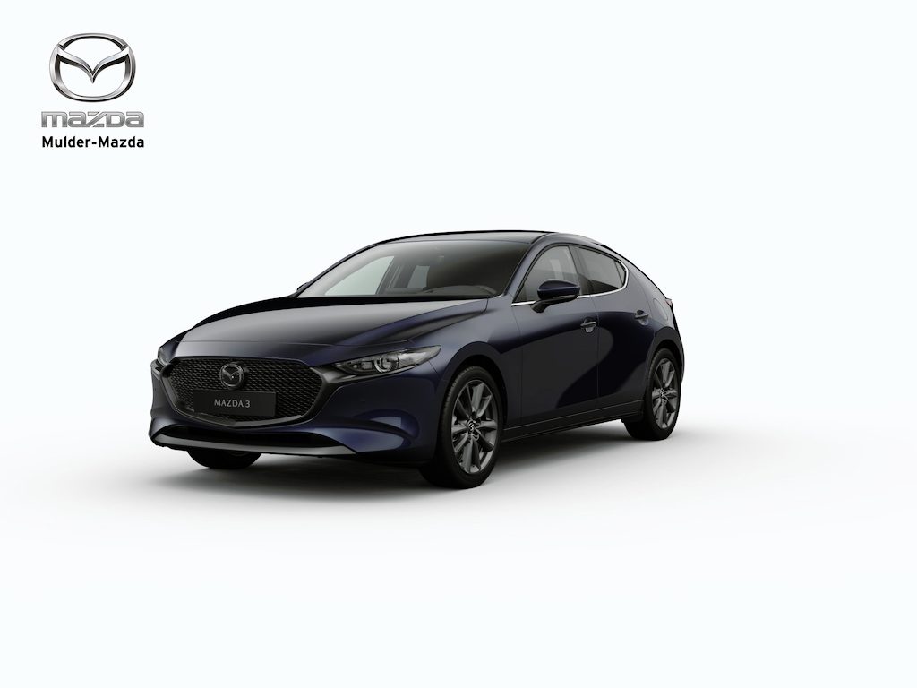 Mazda 3 e-Skyactiv G 141 Exclusive-Line | 360° View Monitor | 7-inch digitale meterset | Achteruitrijcamera