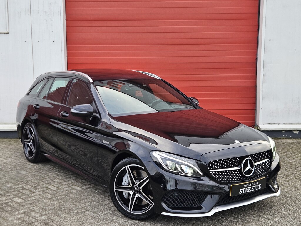 Mercedes-Benz C-klasse Estate AMG 43 4MATIC | PANO | Head-up | Elek. Trekhaak | Rijklaar inclusief 1 jaar BOVAG garantie!