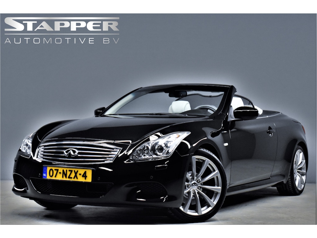 INFINITI G37 GT 320pk V6 Automaat Premium Org.NL Xenon/Navi/Led/Leer/Bose/Keyless/Camera/Stoelverw./Stoelvent.