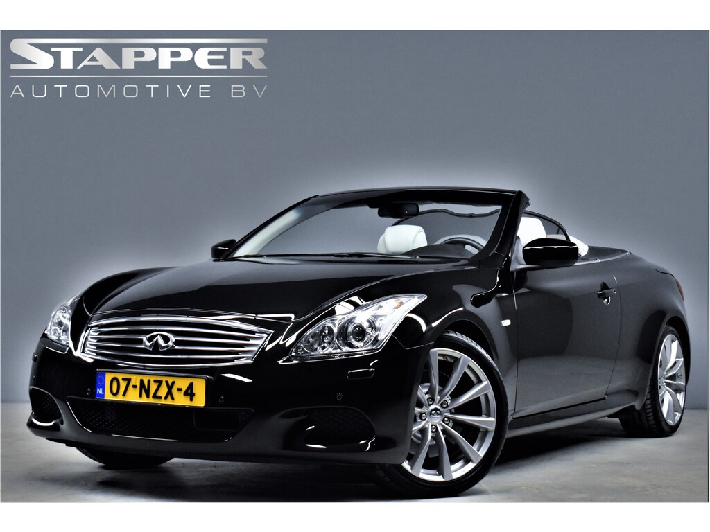 INFINITI G 37 GT 320pk V6 Automaat Premium Org.NL Xenon/Navi/Led/Leer/Bose/Keyless/Camera/Stoelverw./Stoelvent.