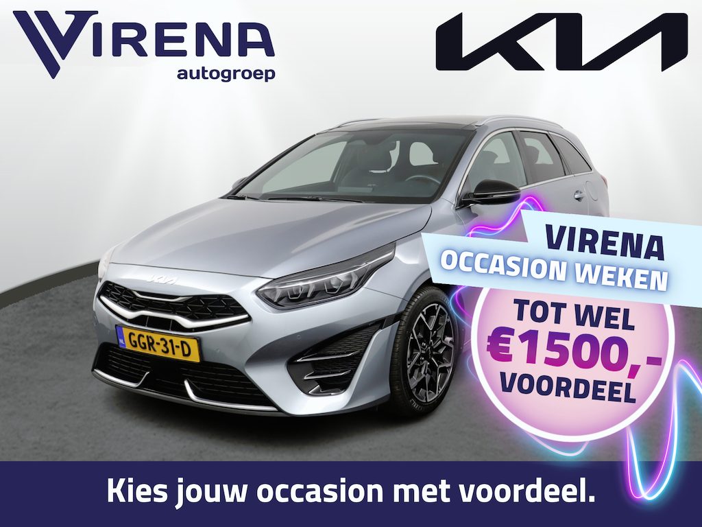 Kia Ceed Sportswagon 1.5 T-GDi GT-Line Apple Carplay/Android Auto - Cruise Control - Dodehoekdetectie - Panorama Dak - Navigatie - Stoel/Stuurverwarming - Fabrieksgarantie tot 07-2031