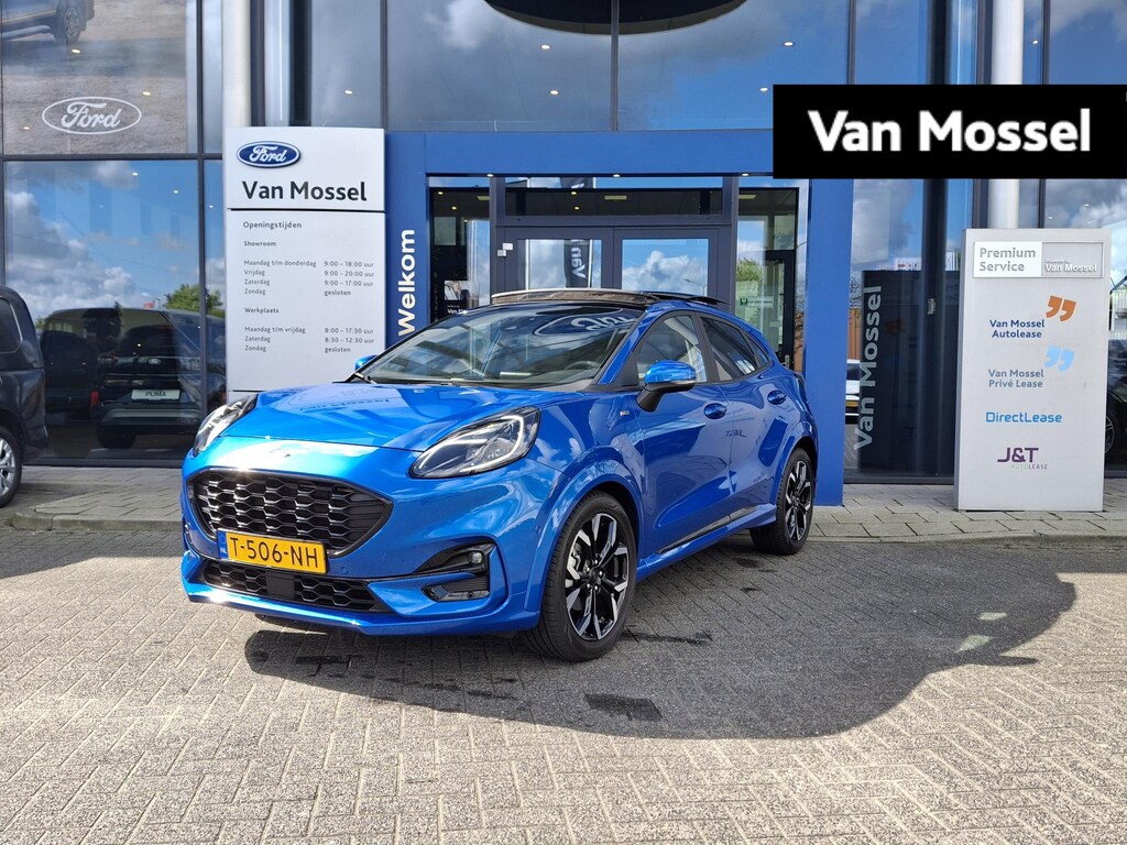 Ford Puma 1.0 EcoBoost Hybrid ST-Line X | Panoranadak | Winterpack | Adaptive Cruise | B&O | Elektrische achterklep | Half Leder |