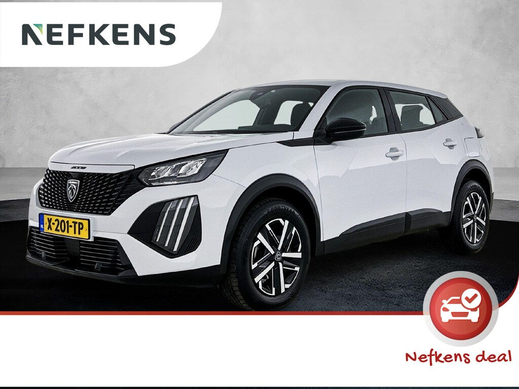Peugeot 2008 SUV Active 100pk | Navigatie | Achteruitrijcamera | Climate Control | Cruise Control | Parkeersensoren | Bluetooth | Apple Carplay / Android Auto | DAB+radio | Automatisch dimlicht | Regensensor | LED koplampen | Multifunctioneel stuurwiel | Afneembare trekhaak |