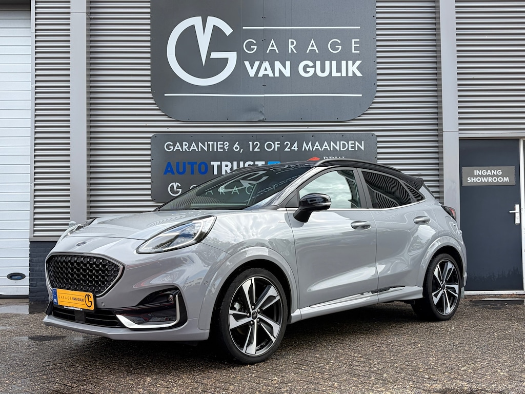 Ford Puma 1.0 155PK Hybrid ST-Line X Vignale Trekhaak,Navi,Clima,ACC,ElektrRamen+Spiegels,Stoel+Stuurverwarming,Carplay