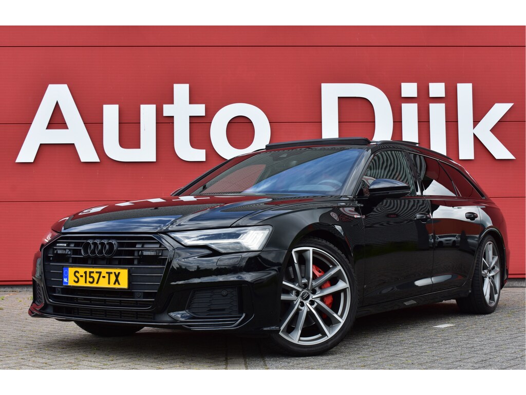 Audi A6 Avant 55 TFSI quattro S edition Matrix-LED | B&O | Pano | HUD | Keyless | Camera | Elek. Trekhaak | 4-wiel sturing | Carplay | DAB | Navi | Clima | PDC V+A | 21" LMV