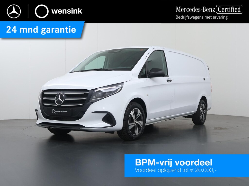 Mercedes-Benz Vito 116 CDI L3 Select | Stoelverwarming | Trekhaak 2.500kg | 3 zits | Parkeersensoren Voor + Achter | LED koplampen |