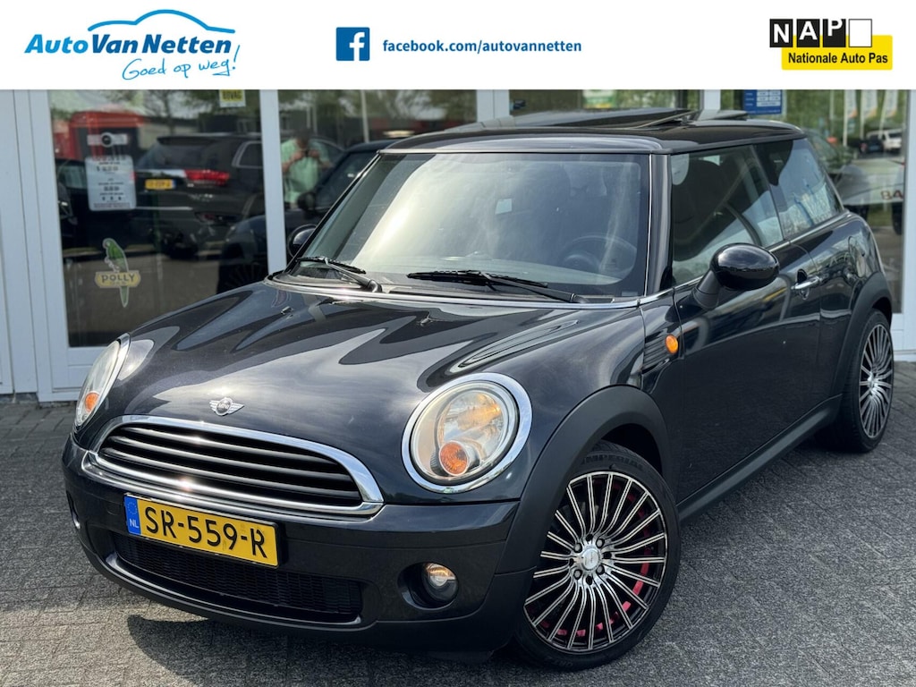 MINI One 1.4 16v 95pk 6bak,Panodak,Stoelverwarming,17"lmv,Radio/cd One Pepper