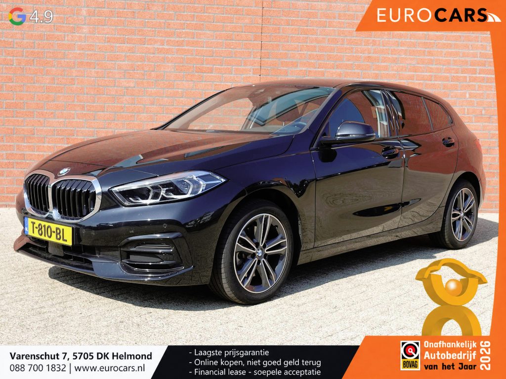 BMW 1-Serie 118i Automaat Sport Line DEMO Navigatie  Virtual Cockpit  Parkeersensoren  Ledverlichting  HiFi audio  Cruise Control  Climate Control  Getinte ramen
