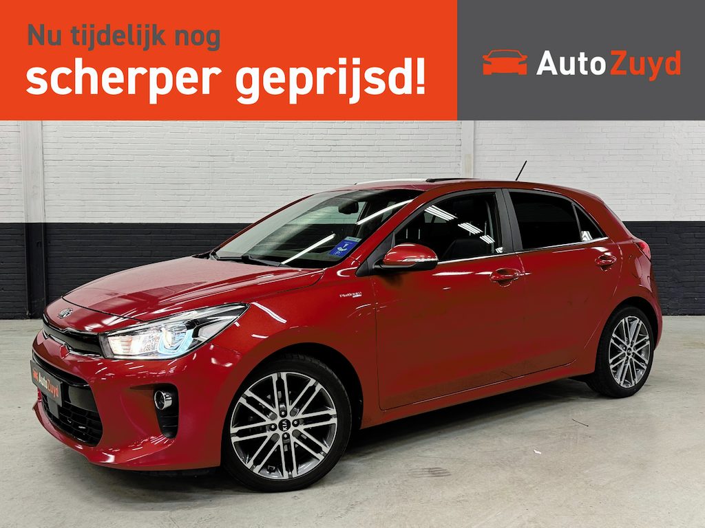 Kia Rio 1.0 TGDI 120pk Platinum Leder / Navi / Schuifdak / Camera