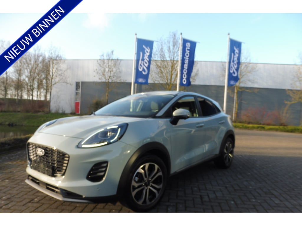 Ford Puma 125pk Hybrid Titanium X Comfort Pack,/DAP Pack/Navigatie Pack/Winter Pack Trekhaak nw 39.000,-