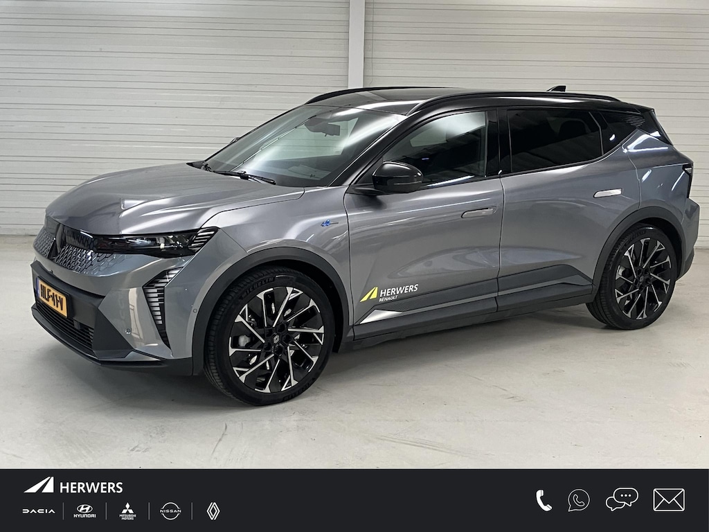 Renault Scenic E-Tech EV87 long range esprit Alpine / 625 km WLTP / Demonstratieauto / Panoramadak / Harman & Kardon Audio / Google Maps Navigatie / 360 Graden Camera / Sportstoelen / Elektrisch Verstelbare Stoelen / Stoel- en Stuurverwarming /