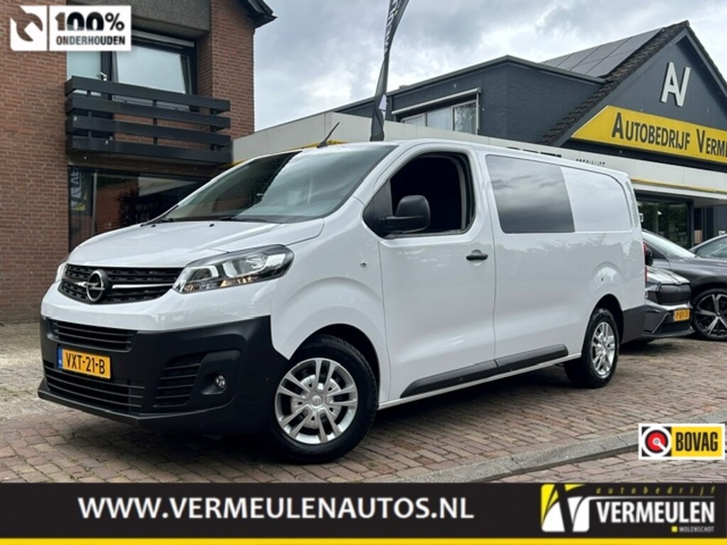 Opel Vivaro 2.0 Diesel 145PK L3H1 DC Dubbele Cabine 6-Pers. + Airco/ Cruise/ Navi/ CarPlay/ Trekhaak/ NL auto