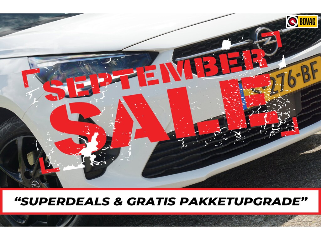 Opel Corsa 1.2 GS Line | Summit White|Carplay/LED/Cruise/AC/LMV - Lekker fris!