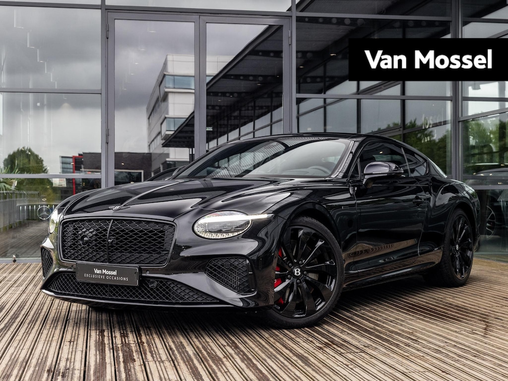 Bentley Continental GT 4.0 V8 Hybrid Black Edition | PANORAMADAK | TOURING SPECIFICATION | 22 INCH BLACK | NAIM SOUND | BTW AUTO |