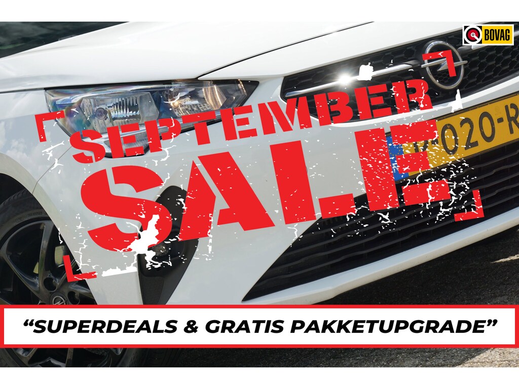 Opel Corsa 1.2 GS Line | Summit White | Carplay/AndroidAuto/Cruise/AC/LMV - Lekker fris!