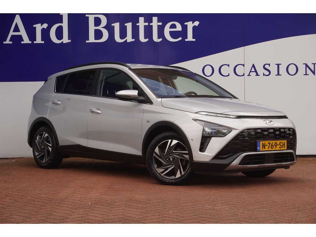 Hyundai Bayon 1.0 T-GDI Premium+Led+breed-navigatie+camera+stoel&stuurverw+bose-sound+ecc SUPER ONDERHOUDEN !! DECEMBER 2021
