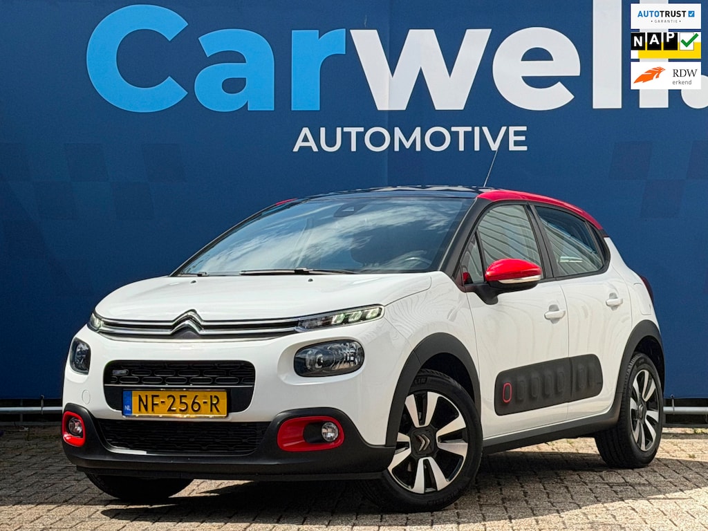 Citroën C3 1.2 PureTech Shine |Navi|Pano|Carplay|Camera|Climate|Cruise|PDC|N.A.P|Apk tot 02-03-2027|