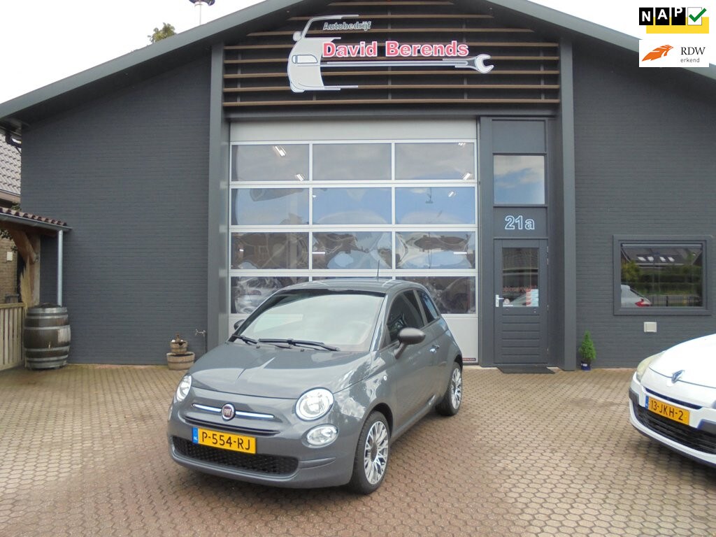 Fiat 500 1.0 Hybrid Cult, NL auto, Super netjes, Lage kilometerstand