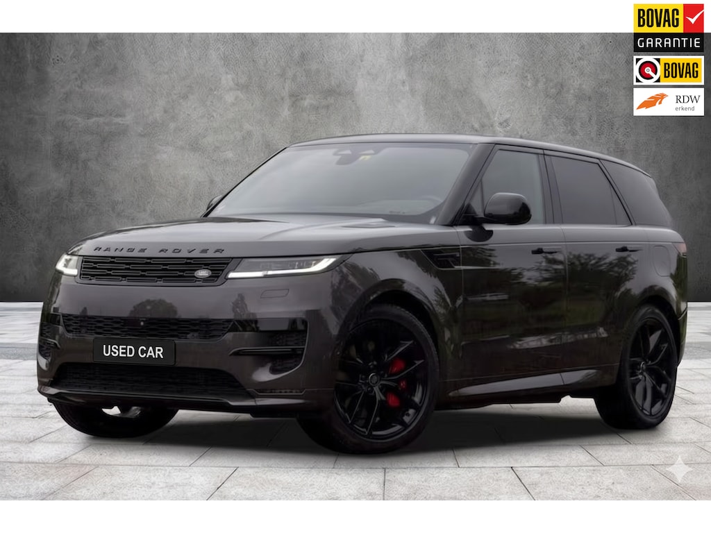 Land Rover Range Rover Sport 3.0 P510e Autobiography PHEV |Black Pack|22" Inch|PANO|Charente Grey|Appr. gar. t/m 12-2027|360°