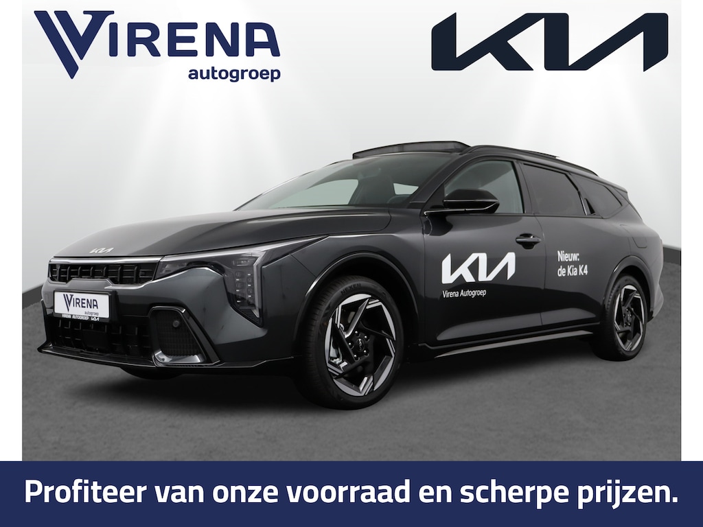 Kia K4 Sportswagon 1.0 T-GDi MHEV GT-Line Launch Edition (pano) - Panorama dak - Automaat - Premium Sound System - Stoel/stuurwiel verwarming - Electrische stoelen - 7 Jaar fabrieksgarantie of 150.000 KM