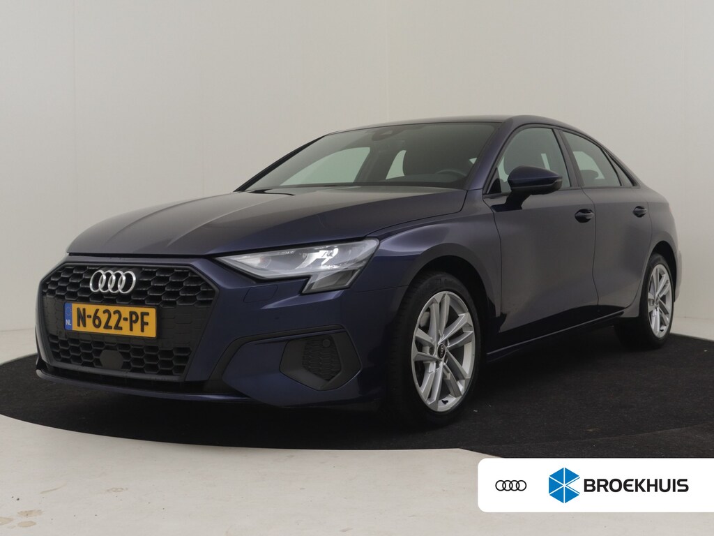 Audi A3 Limousine 35 TFSI edition one 150PK DSG/AUTO | Elektr. Stoel l Camera | Cruise control adaptief | Keyless |  Stoelverwarming | Navigatie | Apple carplay android auto | Climate control | DAB | 17"LMV