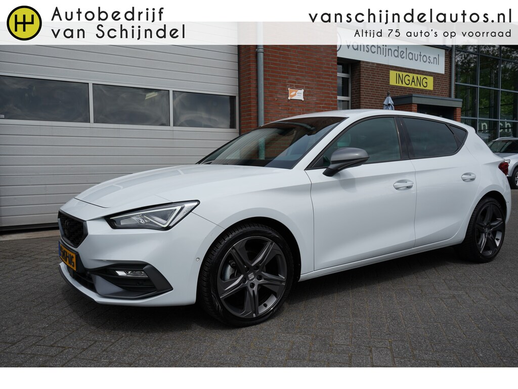 SEAT Leon 1.0 E-TSI 111PK AUTOMAAT FR SPORT BUSINESS INTENSE ORIGINEEL NEDERLANDS FULL LED CAMERA 18INCH 4X ALL SEASON ANDROID/APPLECARPLAY NAVI CLIMA CRUISE BLUETOOTH PDC V+A+ASSIST ENZ...