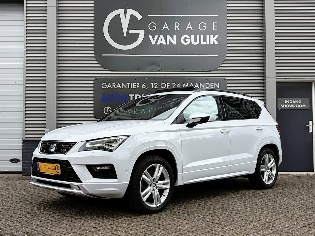 SEAT Ateca 2.0 EcoTSI FR 4DRIVE 190PK Automaat,Trekhaak,Panodak,Navi,ACC,Clima,Camera,Stoelverwarming,ElektrRamen+Spiegels,Led,Pdc