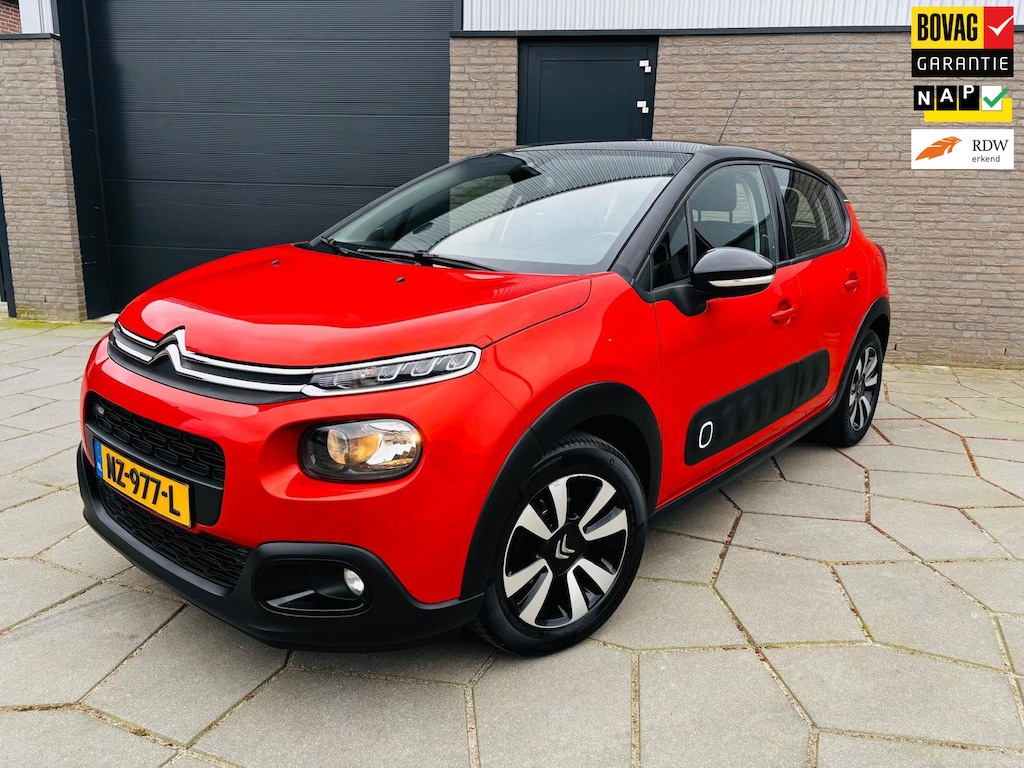 Citroën C3 1.2 PureTech Shine |5 Deurs|Camera|Apple/Android|Blue-Tooth|PDC|