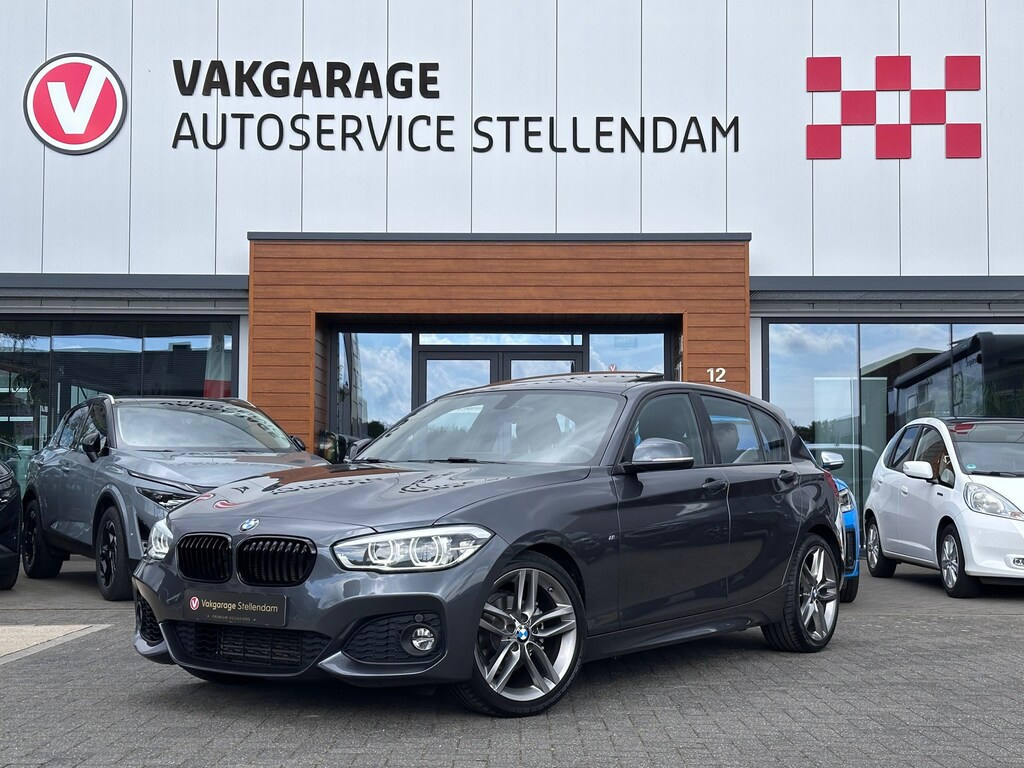 BMW 1-Serie 118i M-Sport High Executive|Panodak|Dealer Ond|18''Lm velgen|PDC rondom|Leder