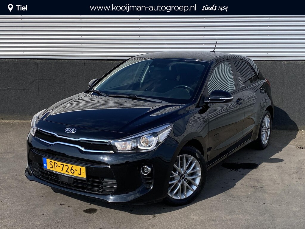 Kia Rio 1.0 TGDI DynamicLine NL-auto, boekjes compleet, cruise control, parkeersensoren achter, navigatie, Apple CarPlay/Android Auto, achteruitrij camera