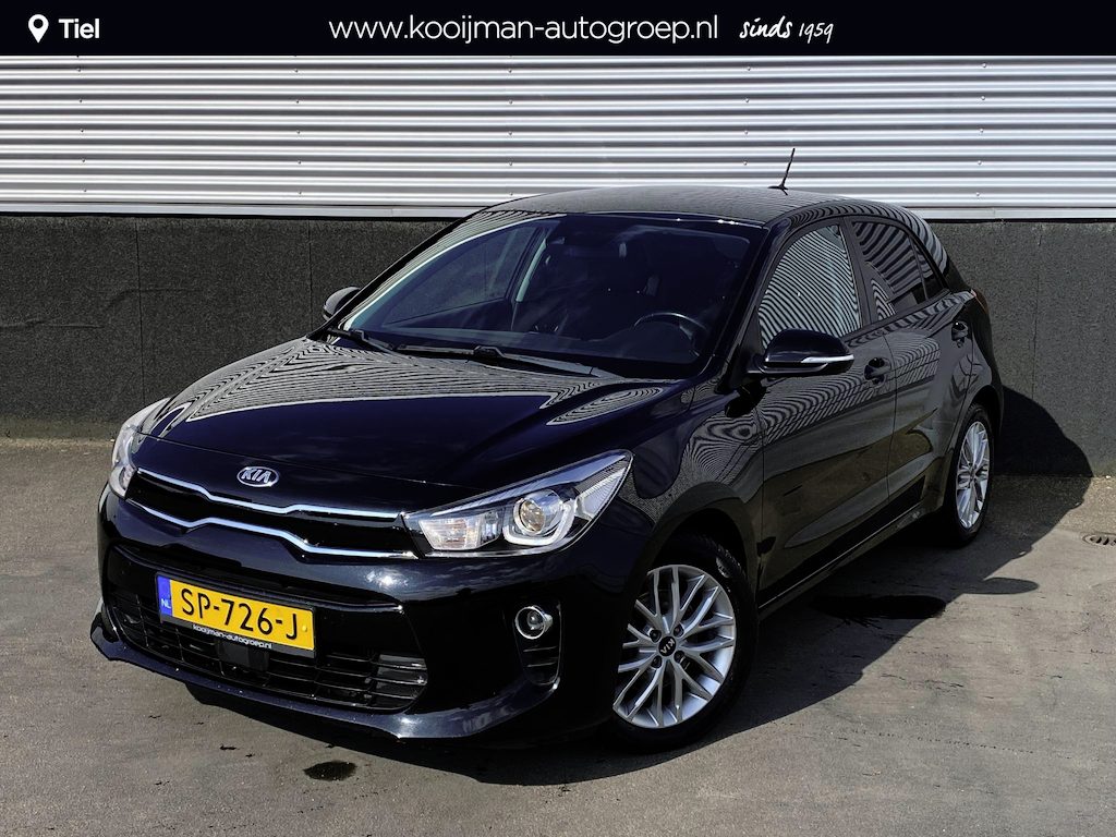 Kia Rio 1.0 TGDI DynamicLine NL-auto, boekjes compleet, cruise control, parkeersensoren achter, navigatie, Apple CarPlay/Android Auto, achteruitrij camera