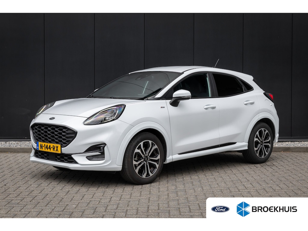 Ford Puma 1.0 EcoBoost Hybrid ST-Line | 100% dealer o.h. | Winter-pack | LED-verlichting | Privacy-glass | Apple carplay / Andriod auto | DAB