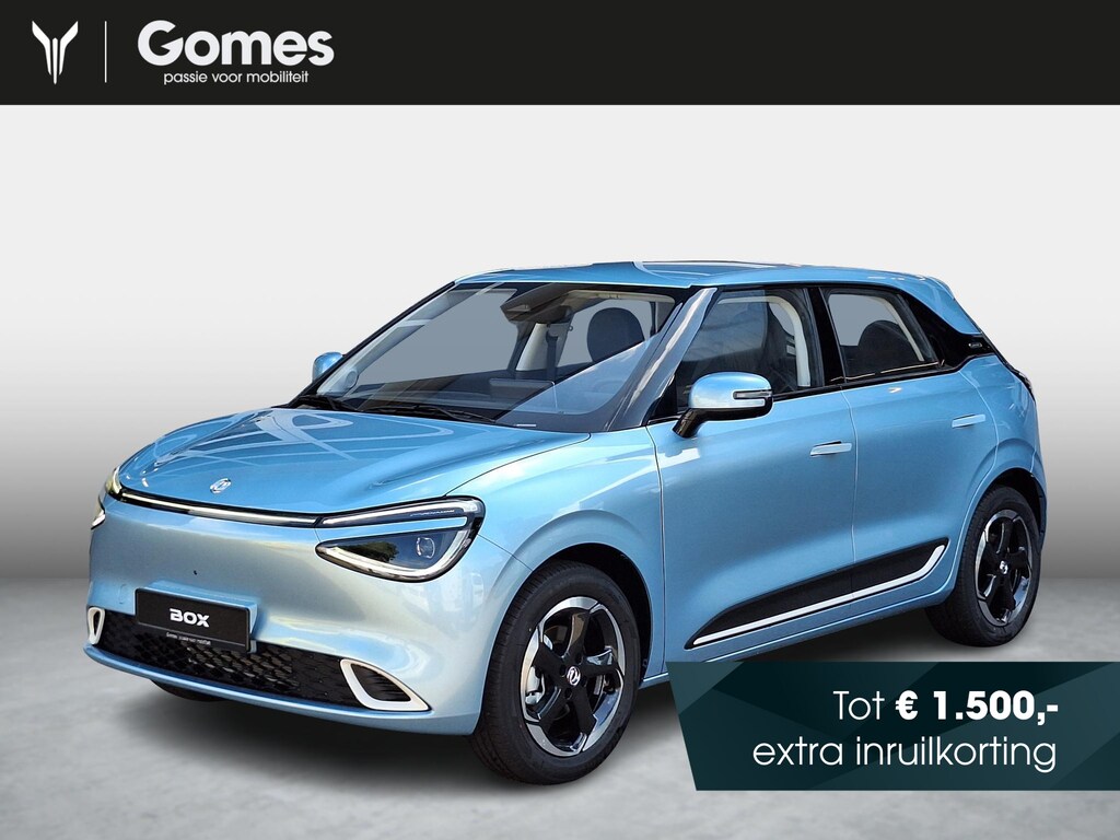 Dongfeng Box Premium Edition 42 kWh | Adaptieve Cruise Control | Elektrisch Verstelbare Bestuurdersstoel + Geheugen | Stoelverwarming Bestuurder | Stoelventilatie Bestuurder | Apple Carplay | Android Auto | Sfeerverlichting | Elektrisch Inklapbare Buitenspiegels