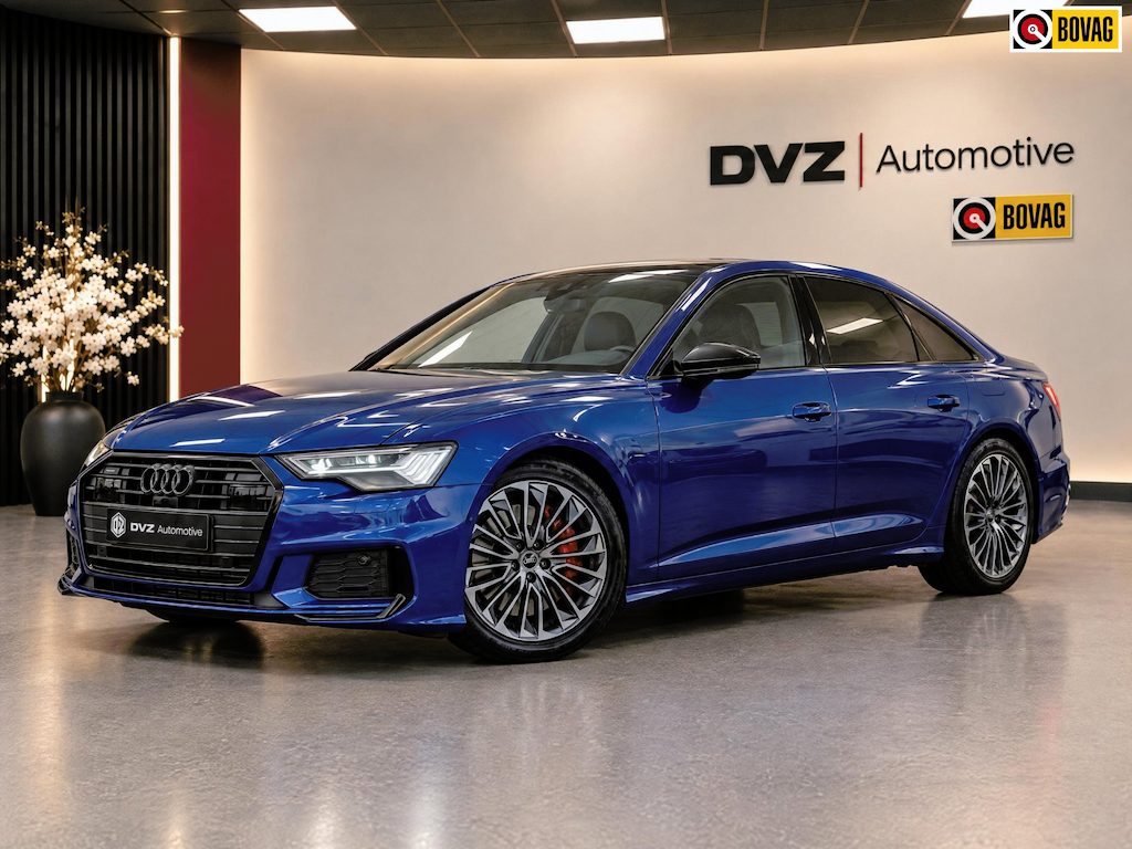 Audi A6 Limousine 55 TFSIe 367PK Quattro Competition | S-Line| B&O Sound | Surrond View | ACC | BTW