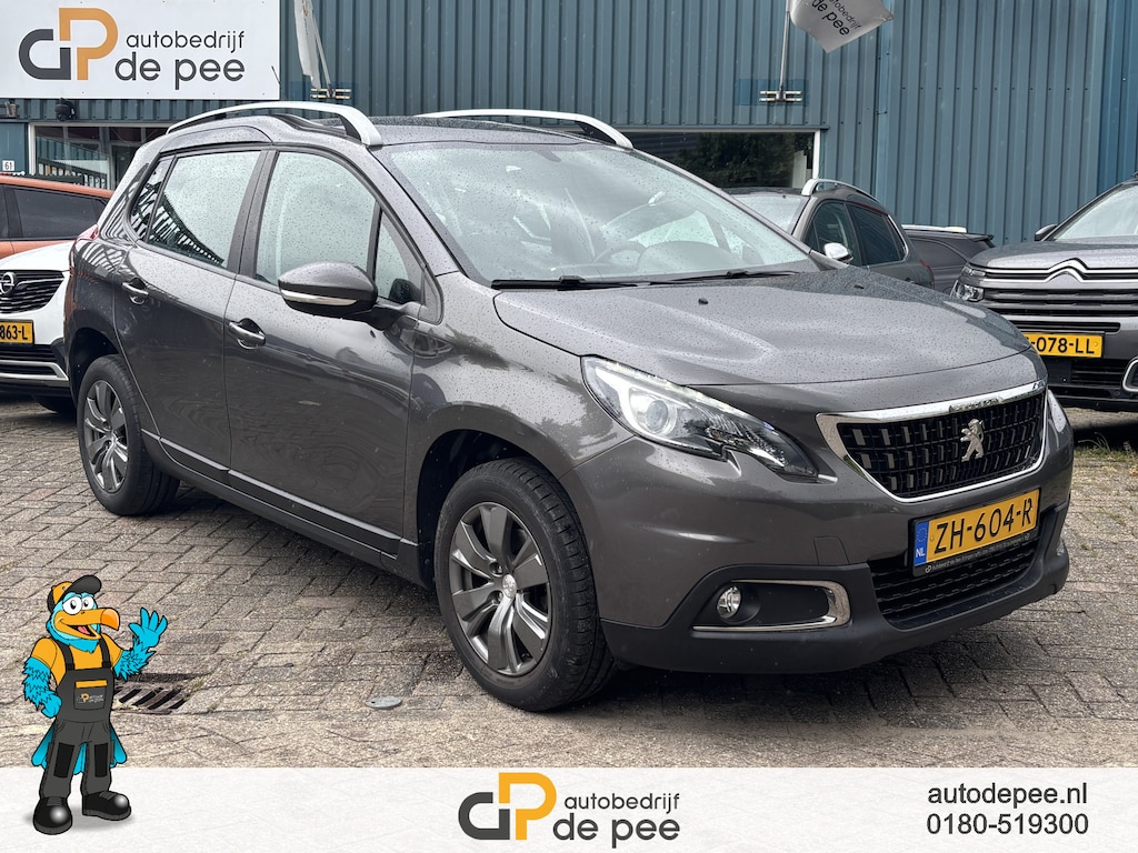 Peugeot 2008 1.2 PureTech Blue Lion GARANTIE/AUTOMAAT/PANORAMADAK/CARPLAY/CLIMA/PDC/LICHTMETAAL rijklaarprijs!