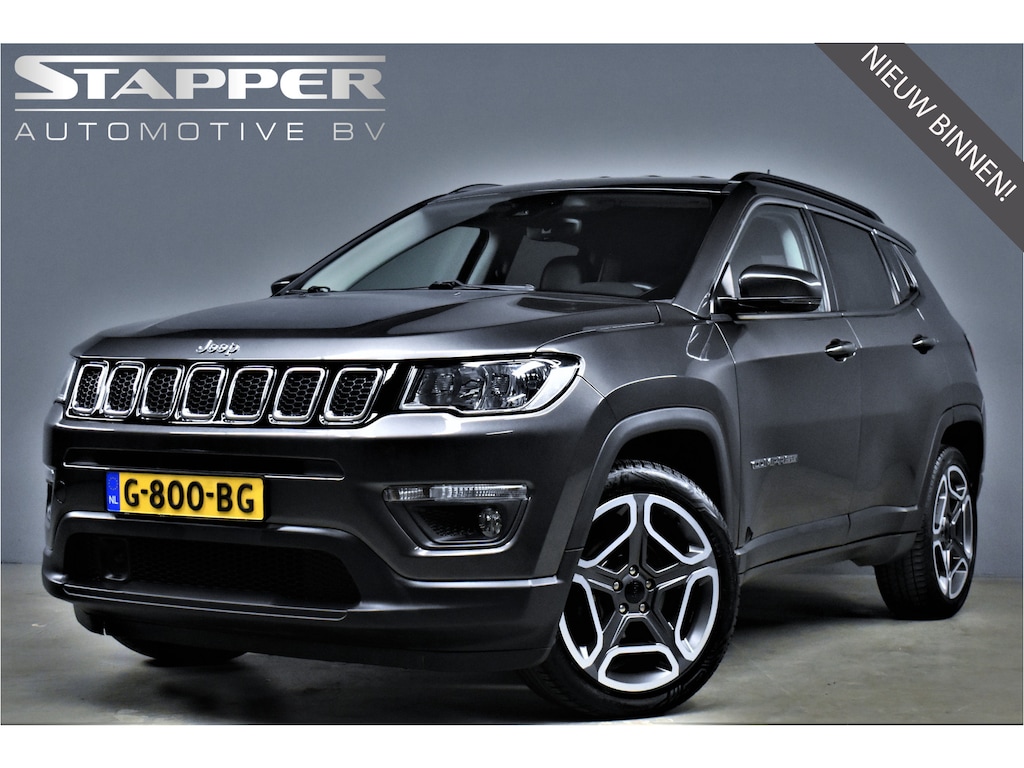 Jeep Compass 1.4 141pk MultiAir Longitude Org.NL Carplay/Camera/H.Leer/Climate/Cruise/Lmv19"