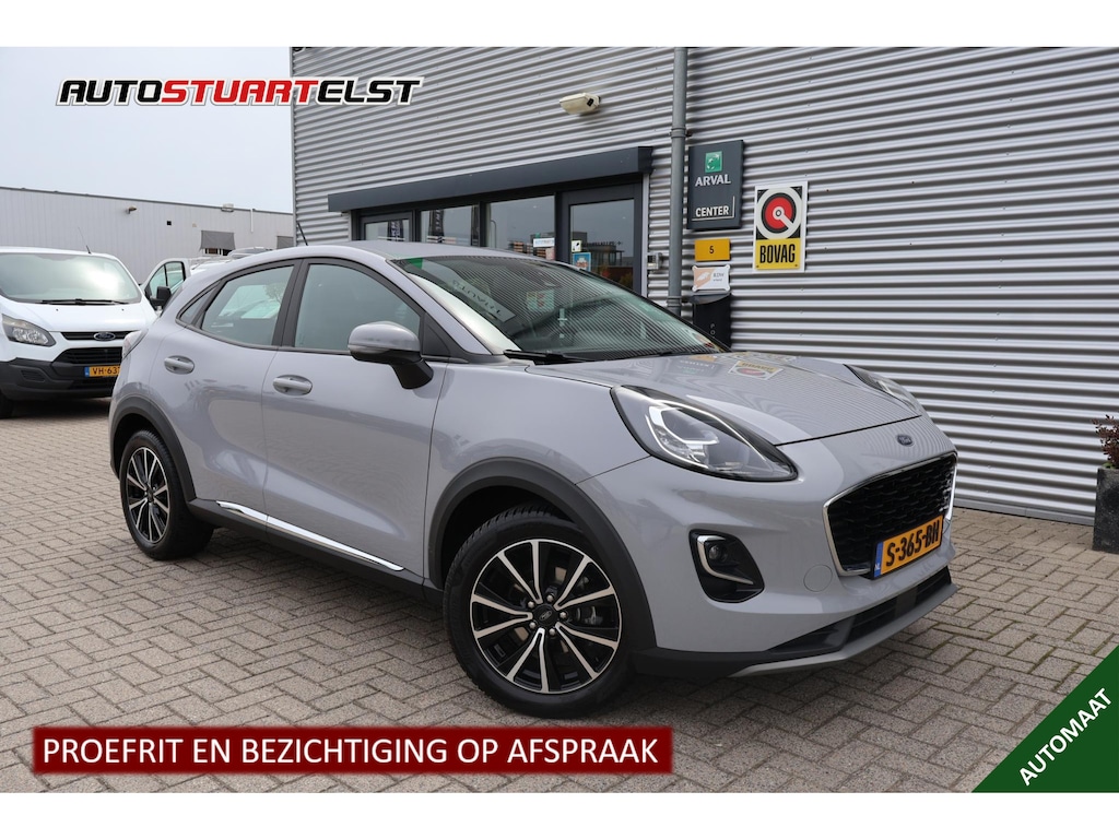 Ford Puma 1.0 Hybrid Titanium 1e Eigenaar | Dealer Onderh | NL-Auto | BTW | Navi | Bots | Carplay | Led | Cruise | DAB | PDC