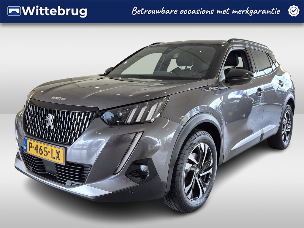Peugeot 2008 1.2 PureTech GT-Line 130 PK | Navigatie | Stoelverwarming | Camera | Draadloze Telefoonlader | Keyless Entry en Start | Park Assist | Mooie Complete en Sportieve Uitvoering !!
