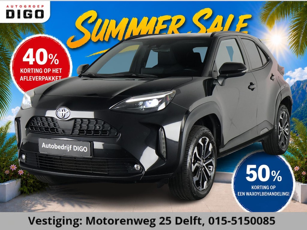 Toyota Yaris Cross 1.5 HYBRID DYNAMIC BLACKLINE GARANTIE 4-2033 CARPLAY NAVIGATIE . ADAPTIEVE CRUISE CONTROL .