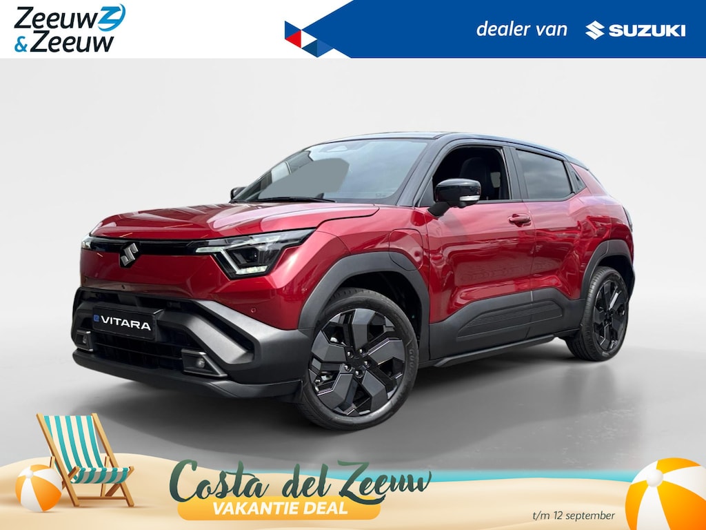 Suzuki e-Vitara Style 61 kWh | DEMO | Direct leverbaar | Dodehoek detectie | Navigatie | Adaptieve cruise control