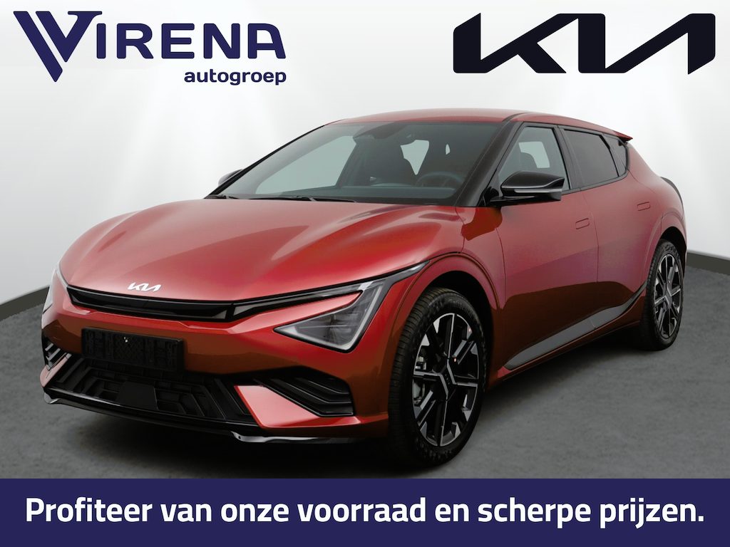 Kia EV6 GT-Line Business Edition 84 kWh - Stoel-/stuurverwarming - Apple CarPlay/Android Auto - Navigatie - Cruise Control - Fabrieksgarantie tot 06-2033