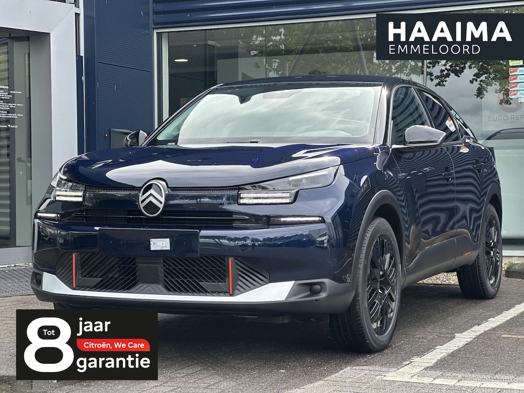 Citroën E-C4 Collection 156pk Extended range 54 kWh | Stoelverwarming | Comfort stoelen | Parkeercamera/-sensoren | Navigatie | Cruise Control | Cruise Control | DAB | Keyless Entry/Start | Full LED | Warmtepomp
