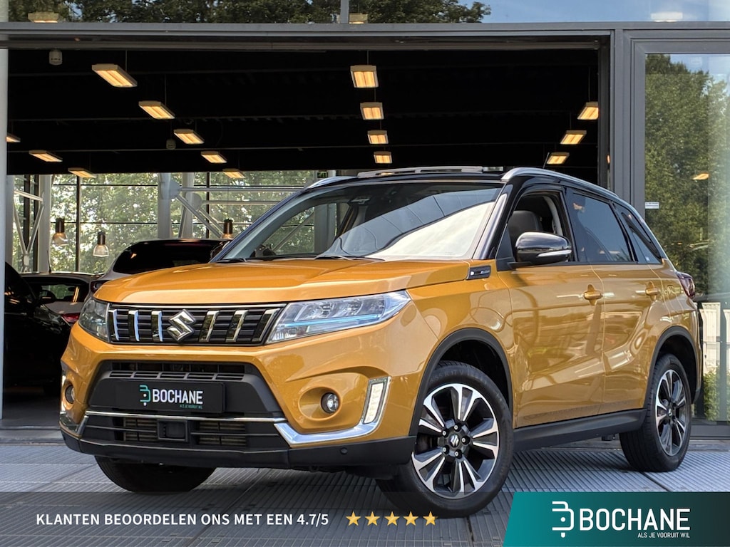 Suzuki Vitara 1.4 Boosterjet Style Smart Hybrid 129PK | Panoramadak | Half-leder | Climate Control | Adaptieve Cruise Control