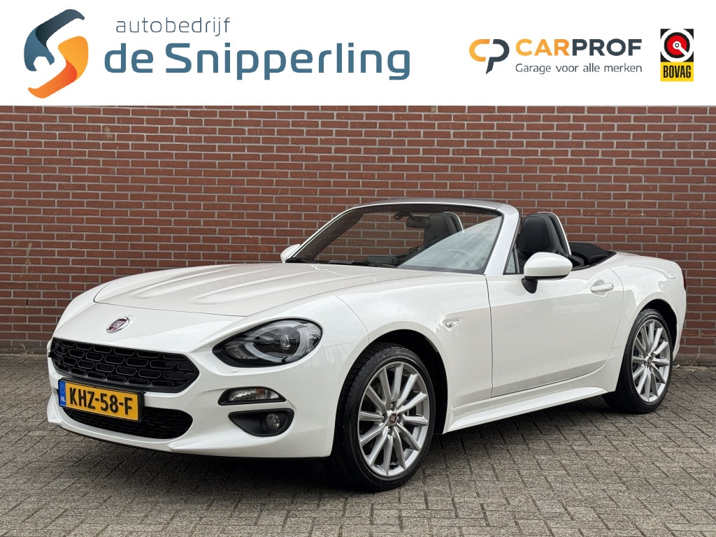 Fiat 124 Spider 1.4 M-Air T Lusso AUTOMAAT NAV CRUISE CARPLAY DAB CAMERA PDC STO