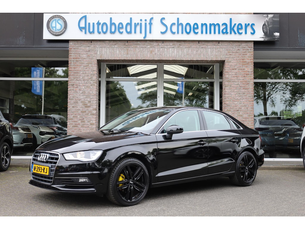 Audi A3 Limousine 1.4 TFSI Ambition HALFLEER NAVI 2xPDC STOELVERWARMING CRUISE CLIMA ALL-SEASONS 18"LMV
