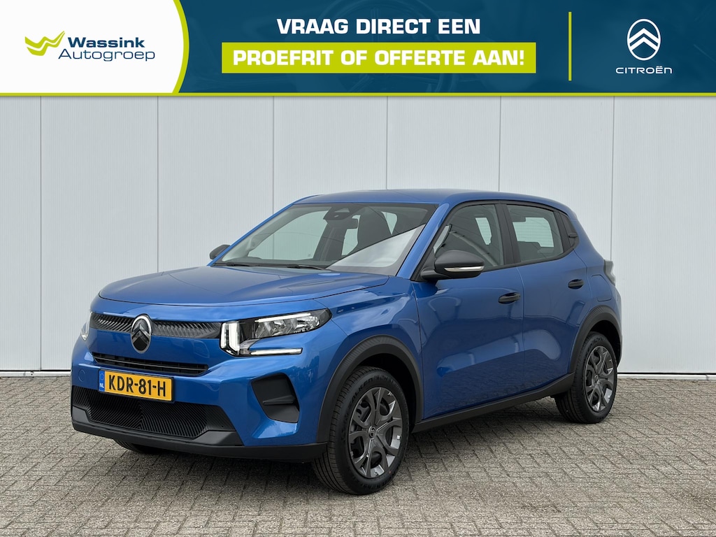 Citroën E-C3 EV 30kWh 113pk Urban Range You | Parkeersensoren | Airco | 3-fase |
