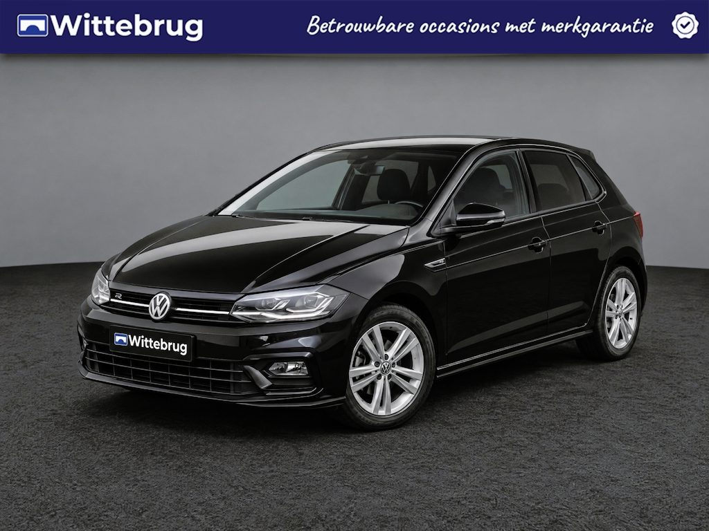 Volkswagen Polo 1.0 TSI 95pk R-Line / Navigatie by APP / LM 16 inch / Parkeersensoren / LED / 2x R-Line